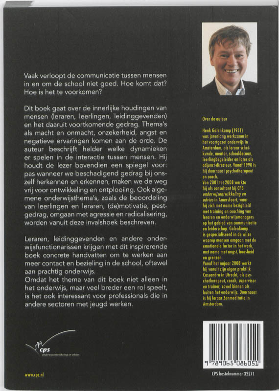 Achterkant van Krachtige leraren, prachtig onderwijs
