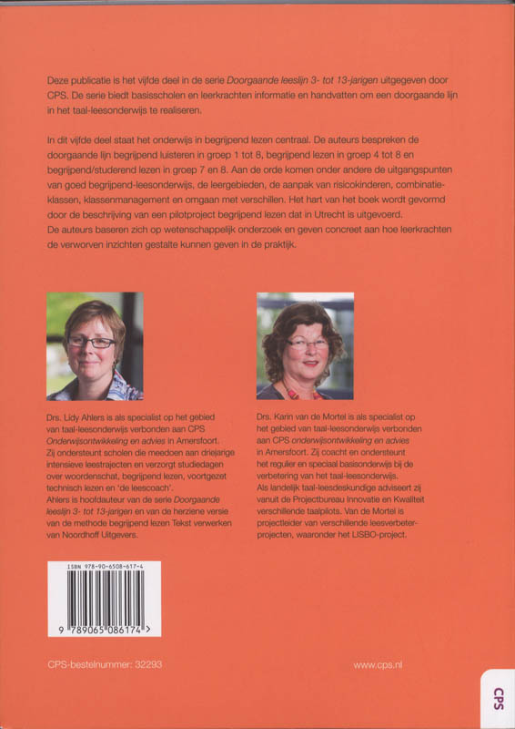Achterkant van Begrijpend Lezen