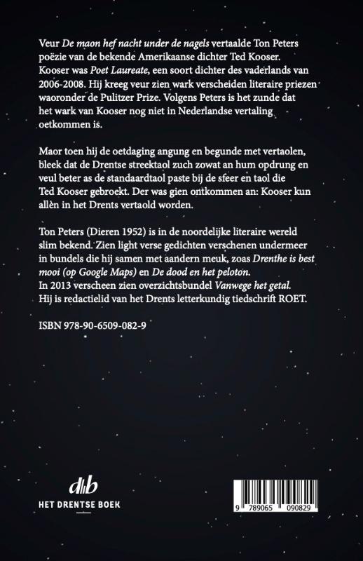 Achterkant van De maon hef nacht under de nagels