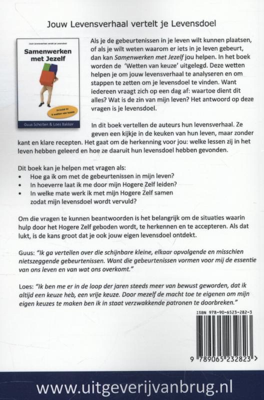 Achterkant van Samenwerken met jezelf
