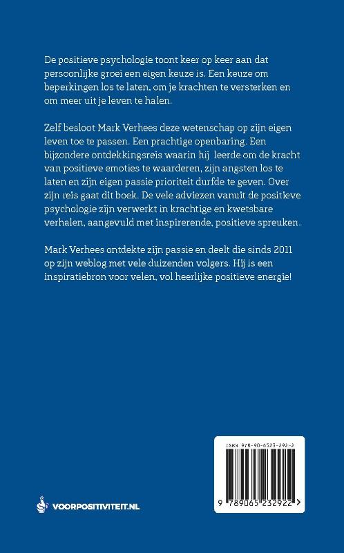 Achterkant van Voor positiviteit