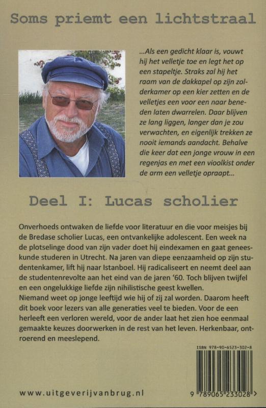 Achterkant van Lucas scholier