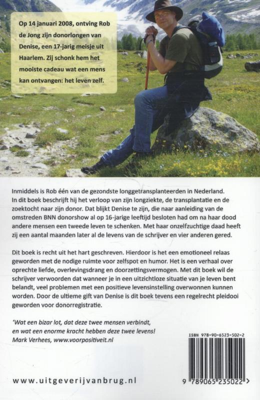 Achterkant van Mijn longen zijn van Denise