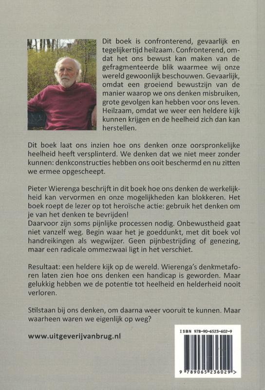 Achterkant van Openbaringen van het denken
