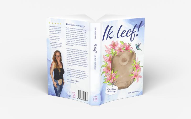 Achterkant van Ik leef!