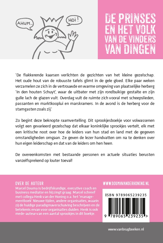 Achterkant van De prinses en het volk van de vinders van dingen