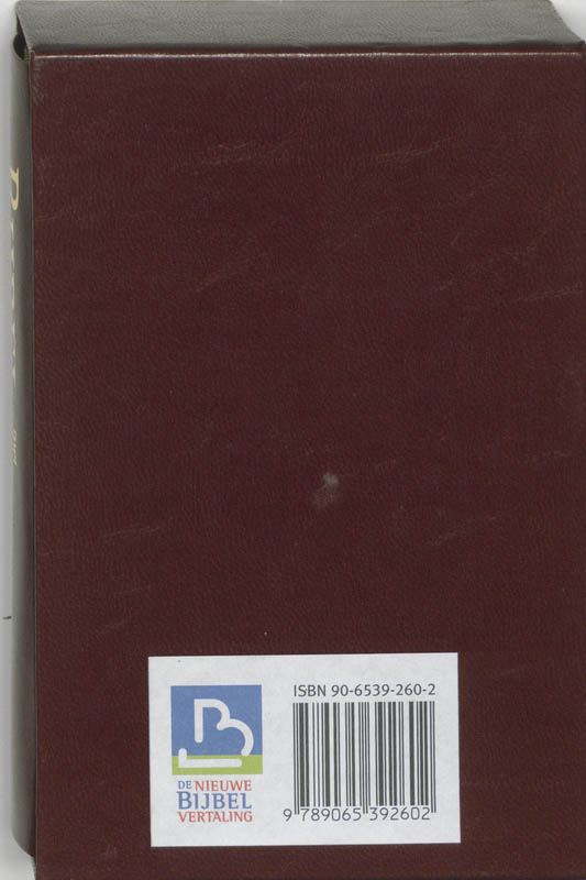 Achterkant van Met deuterocanonieke boeken