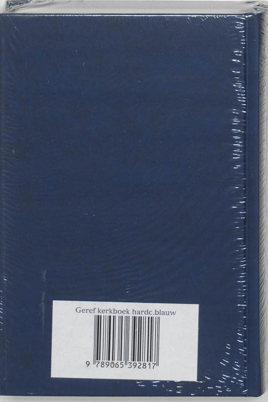 Achterkant van Blauw