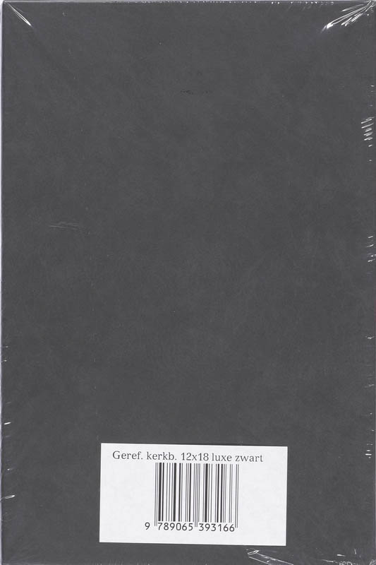 Achterkant van Gereformeerd Kerkboek