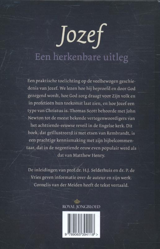 Achterkant van Jozef