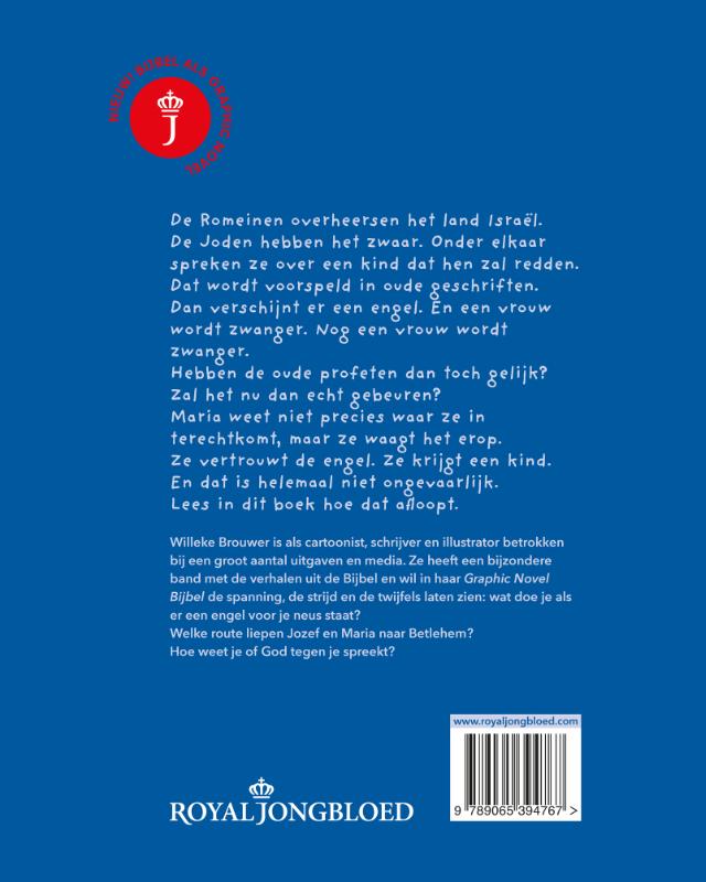 Achterkant van De engel en het kind