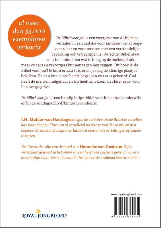 Achterkant van De Bijbel voor jou