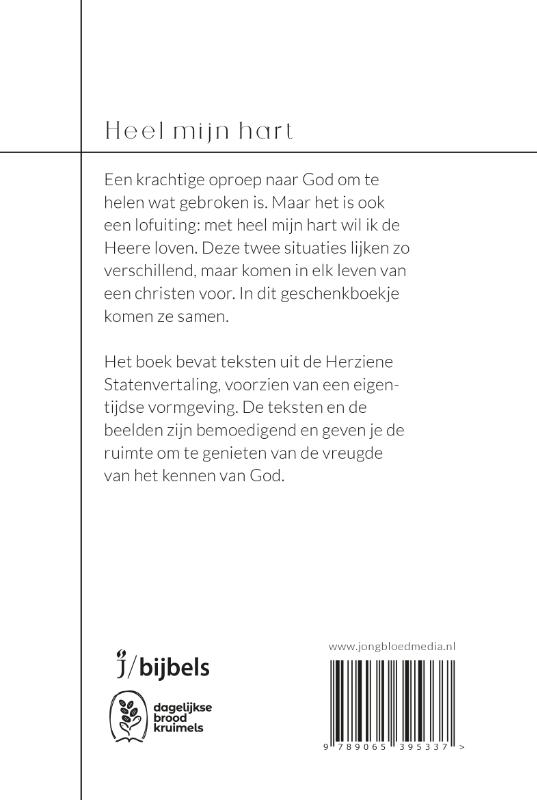 Achterkant van Heel mijn hart