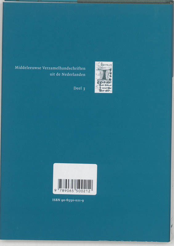 Achterkant van Het Tubingse Sint-Geertruihandschrift