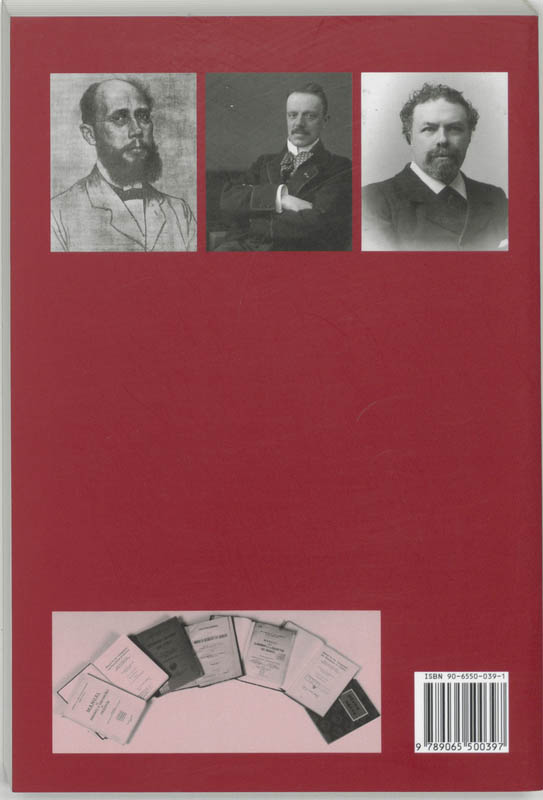 Achterkant van Tekst en context van de handleiding voor het ordenen en beschrijven van archieven van 1898
