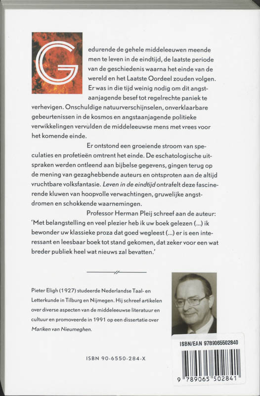 Achterkant van Leven in de eindtijd