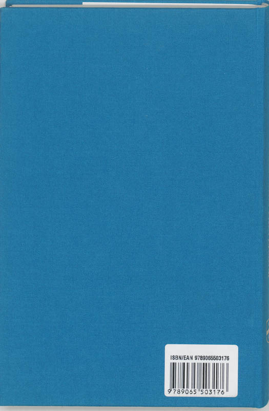 Achterkant van Straatnamenboek van hilversum