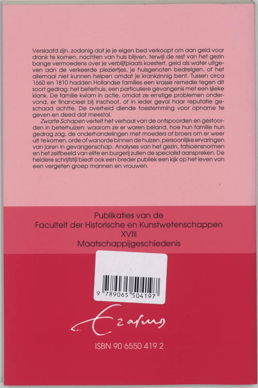 Achterkant van Zwarte schapen