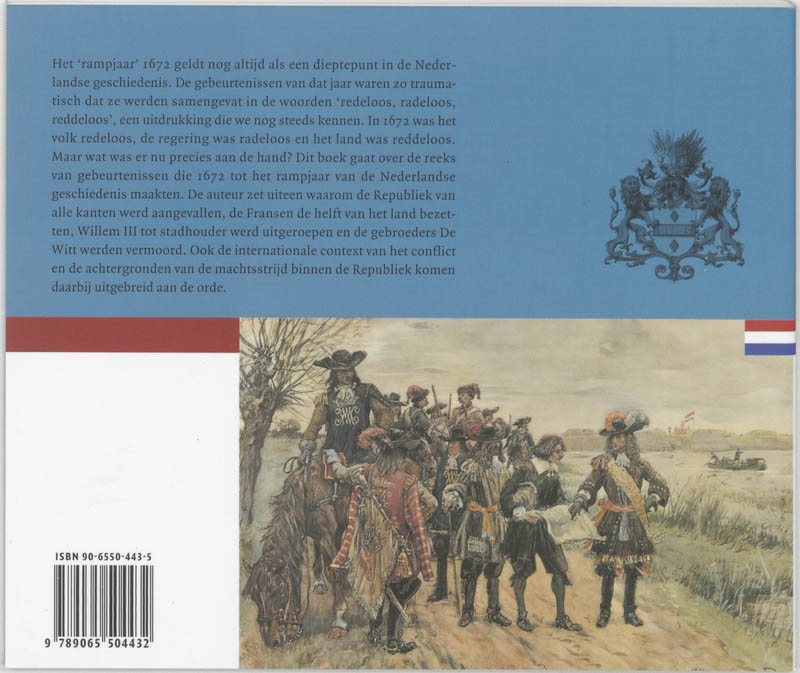 Achterkant van 'Redeloos, radeloos, reddeloos'