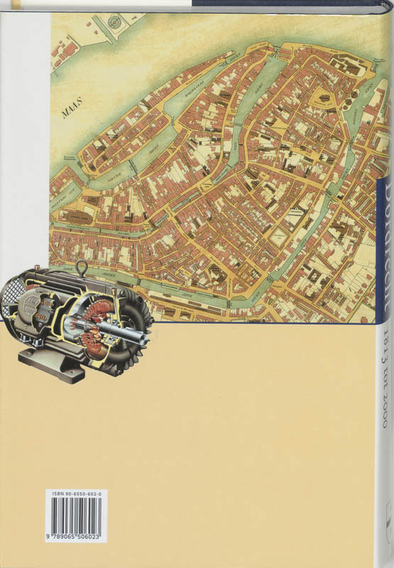 Achterkant van Geschiedenis van Dordrecht van 1813 tot 2000