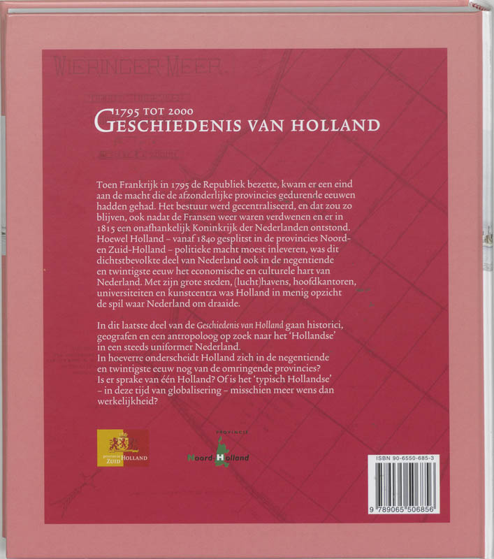 Achterkant van IIIB 1795 tot 2000