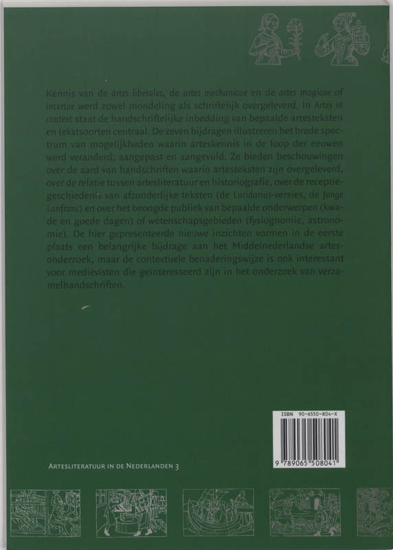 Achterkant van Artes in context