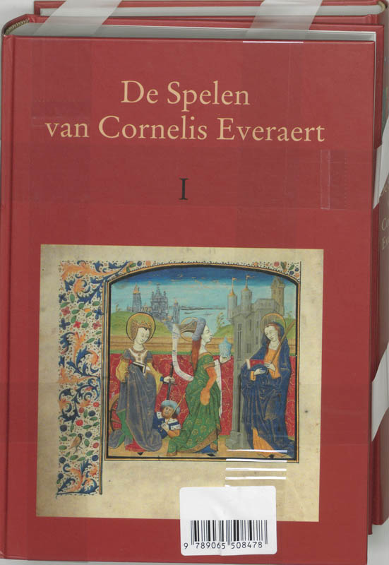 Achterkant van De spelen van Cornelis Everaert set 2 dln