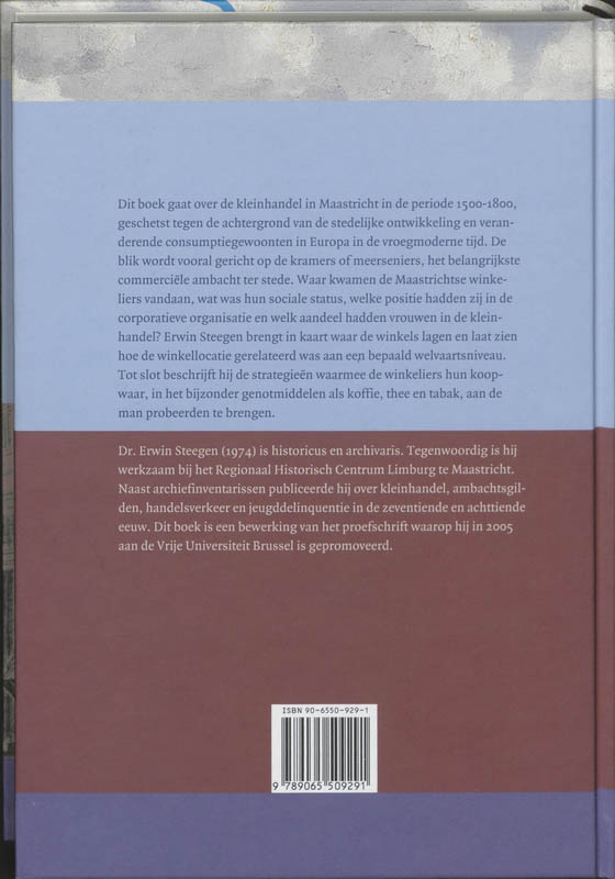 Achterkant van Kleinhandel en stedelijke ontwikkeling