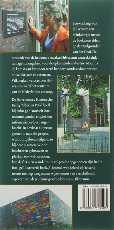 Achterkant van Leesbaar Hilversum