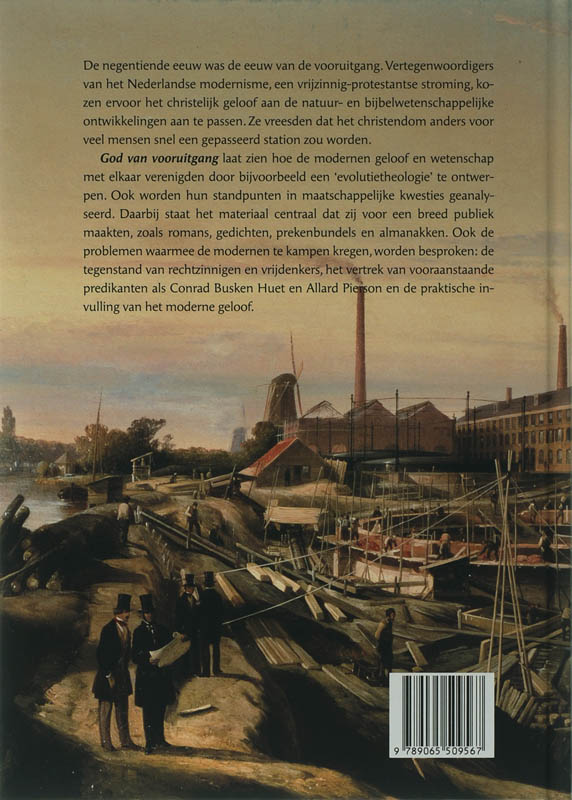 Achterkant van God van vooruitgang