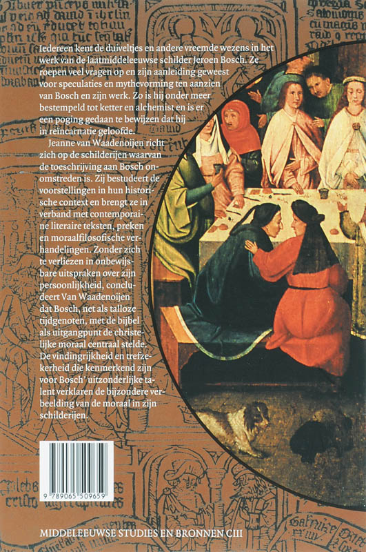 Achterkant van De 'geheimtaal' van Jheronimus Bosch