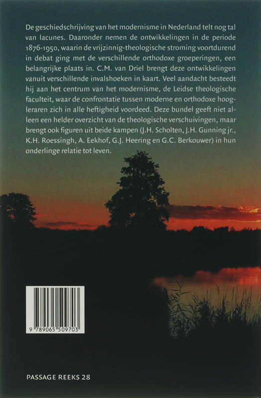 Achterkant van Schermen in de schemering