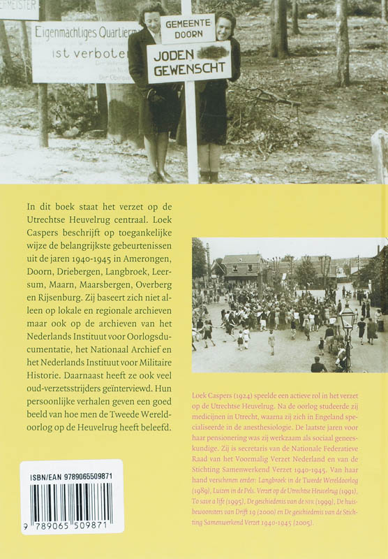 Achterkant van Vechten voor vrijheid