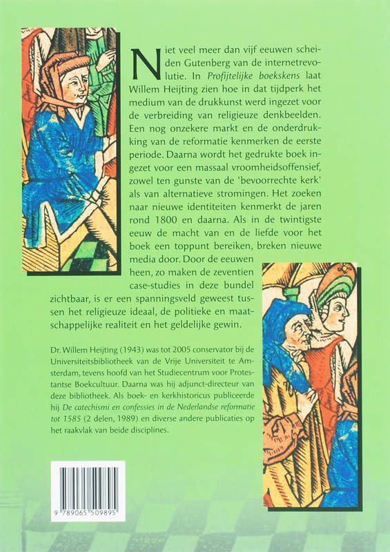 Achterkant van Profijtelijke boekskens