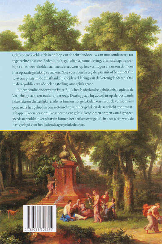Achterkant van De eeuw van het geluk