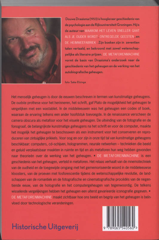 Achterkant van De metaforenmachine
