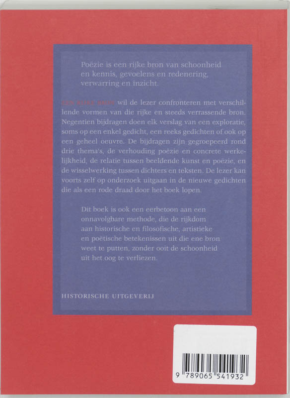 Achterkant van Een rijke bron