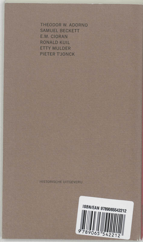 Achterkant van Addenda