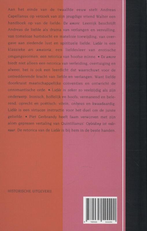 Achterkant van Liefde