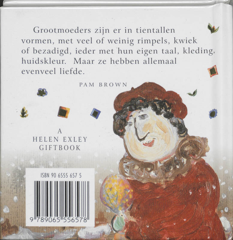 Achterkant van Voor mijn grootmoeder