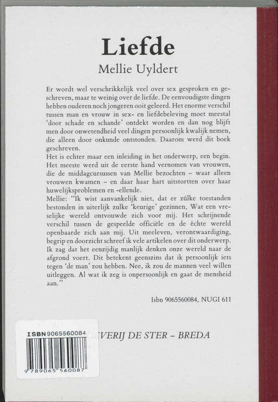 Achterkant van Liefde