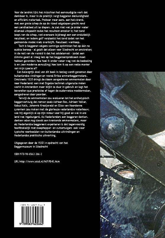 Achterkant van Het grote baggermolenboek, Bucket dredgers