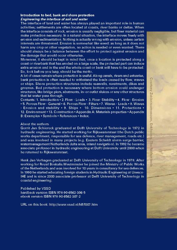 Achterkant van Introduction to bed, bank and shore protection