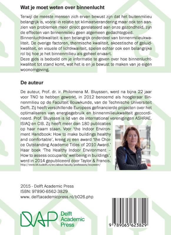 Achterkant van Wat je moet weten over binnenlucht