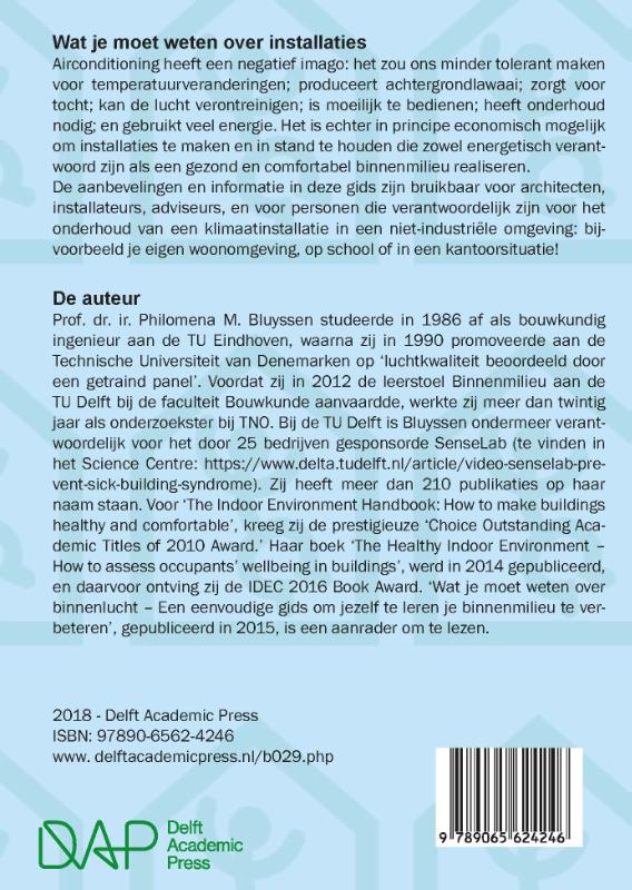 Achterkant van Wat je moet weten over klimaatinstallaties