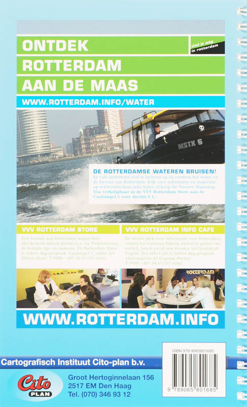 Achterkant van Citoplan stratengids Rotterdam