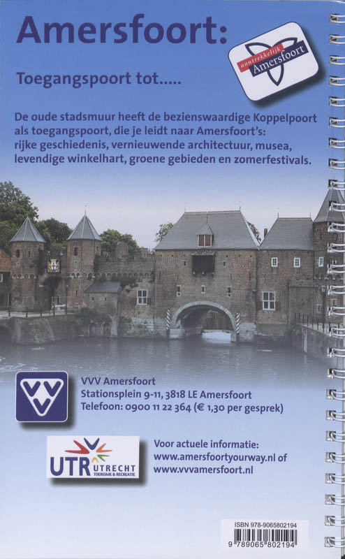 Achterkant van Citoplan stratengids Amersfoort