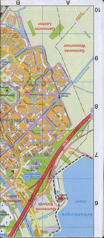 Achterkant van Leiden