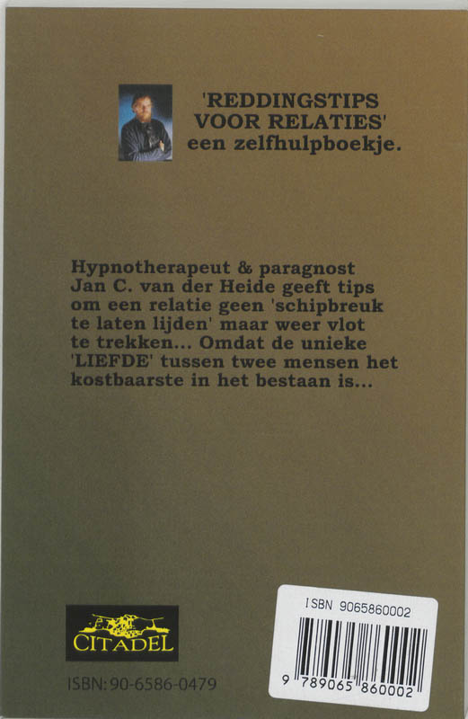 Achterkant van Reddingstips voor relaties