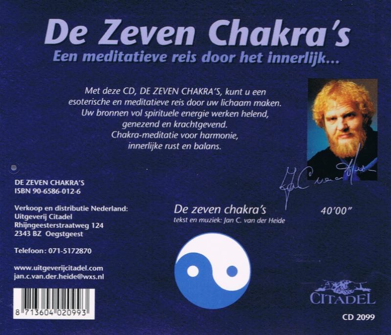 Achterkant van De zeven chakra's